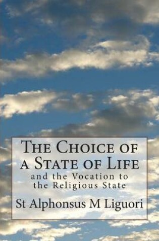 Cover of The Choice of a State of Life