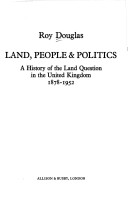 Book cover for Land, People and Politics