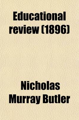 Book cover for Educational Review (Volume 12)