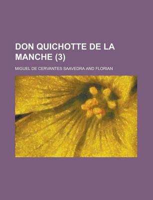 Book cover for Don Quichotte de La Manche (3)