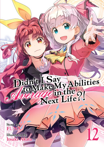 Cover of Didn't I Say to Make My Abilities Average in the Next Life?! (Light Novel) Vol. 12