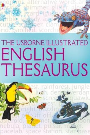 Cover of Usborne Illustrated English Thesaurus