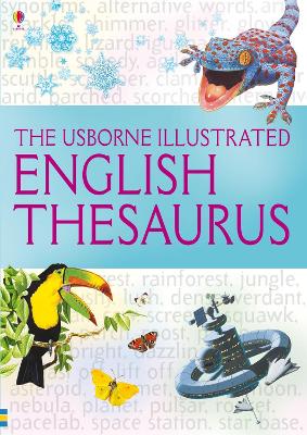 Book cover for Usborne Illustrated English Thesaurus