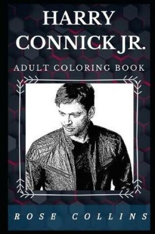 Cover of Harry Connick Jr. Adult Coloring Book