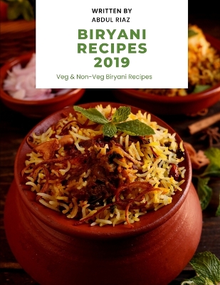 Book cover for Biryani Recipes 2019