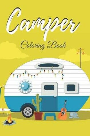 Cover of camper coloring book
