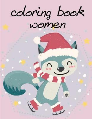 Book cover for coloring book women
