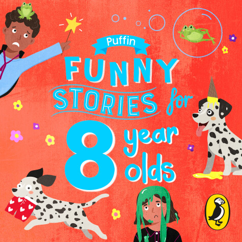 Book cover for Puffin Funny Stories for 8 Year Olds