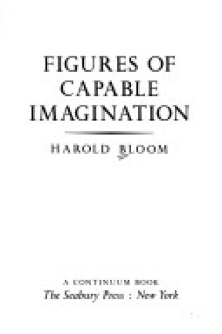 Cover of Figures of Capable Imagination