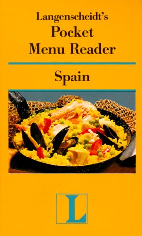 Cover of Langenscheidt's Pocket Menu Reader Spain