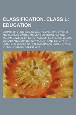 Cover of Classification. Class L; Education