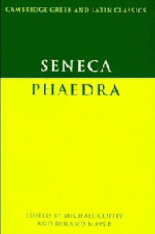 Cover of Seneca: Phaedra