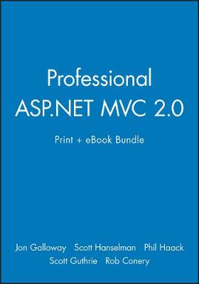 Book cover for Professional ASP.Net MVC 2.0 Print + eBook Bundle