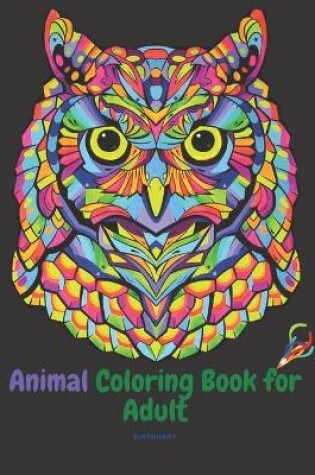 Cover of Animal Adult Coloring Book