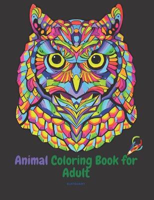 Cover of Animal Adult Coloring Book