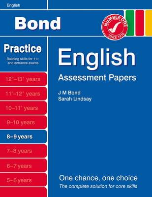 Cover of Bond Assessment Papers English 8-9 Yrs