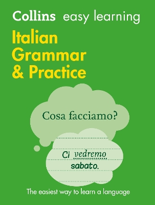 Book cover for Easy Learning Italian Grammar and Practice