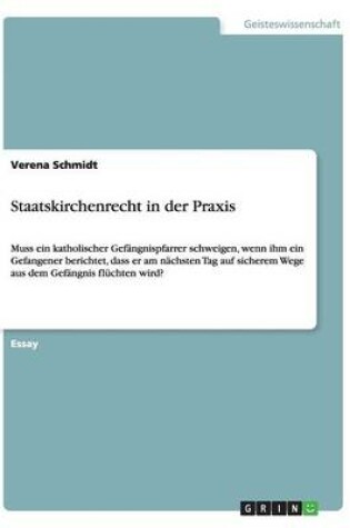 Cover of Staatskirchenrecht in der Praxis