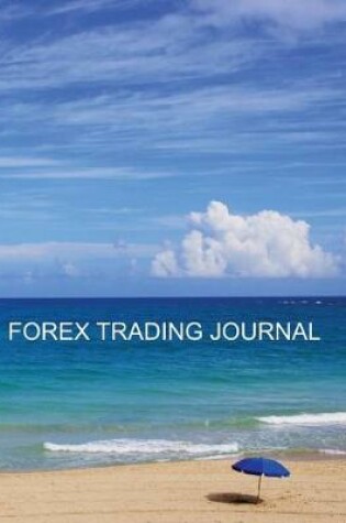 Cover of Forex Trading Journal Tropical Beach Scene