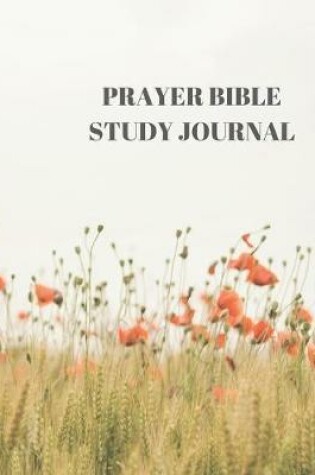 Cover of Prayer Bible Study Journal
