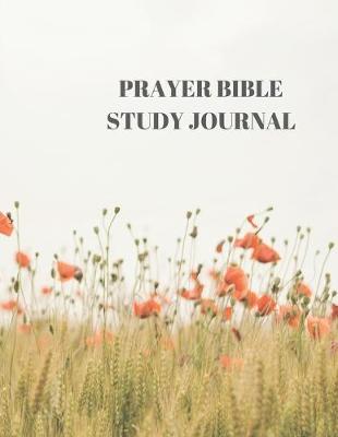 Book cover for Prayer Bible Study Journal