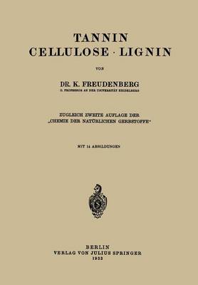 Book cover for Tannin Cellulose - Lignin