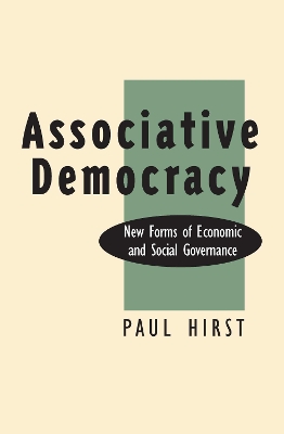 Book cover for Associative Democracy