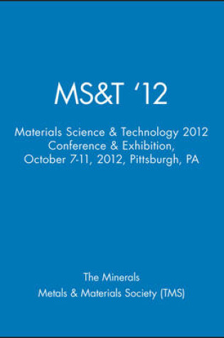Cover of Ms&t '12
