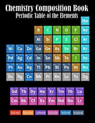 Book cover for Chemistry Composition Book Periodic Table Of The Elements