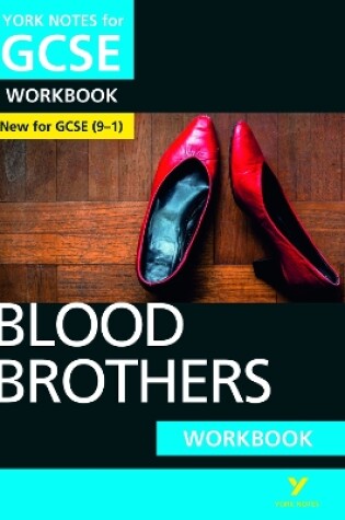 Cover of Blood Brothers: York Notes for GCSE Workbook: - the ideal way to catch up, test your knowledge and feel ready for 2025 and 2026 assessments and exams