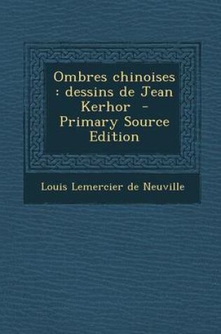 Cover of Ombres Chinoises