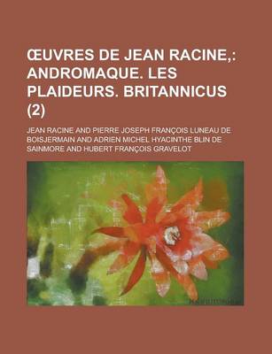 Book cover for Uvres de Jean Racine, (2)