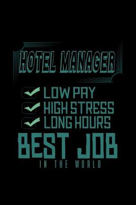 Book cover for Hotel manager best job in the world