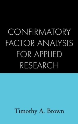 Cover of Confirmatory Factor Analysis for Applied Research