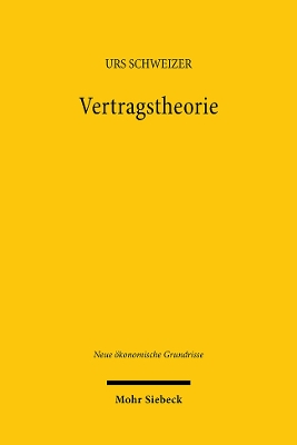 Book cover for Vertragstheorie