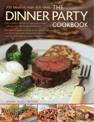 Book cover for The Dinner Party Cookbook