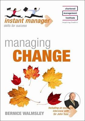 Book cover for Instant Manager: Managing Change