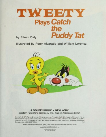 Book cover for Tweety Plays Catch