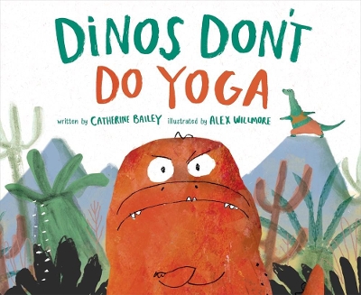 Book cover for Dinos Don't Do Yoga