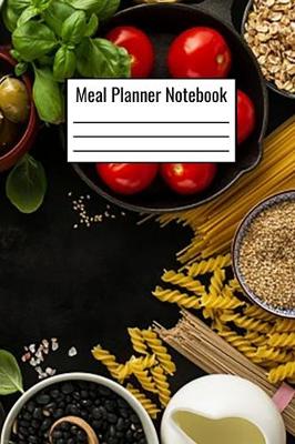 Book cover for Meal Planner Notebook