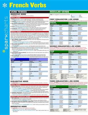 Book cover for French Verbs SparkCharts