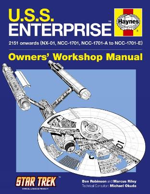 Book cover for U.S.S. Enterprise Owners' Workshop Manual