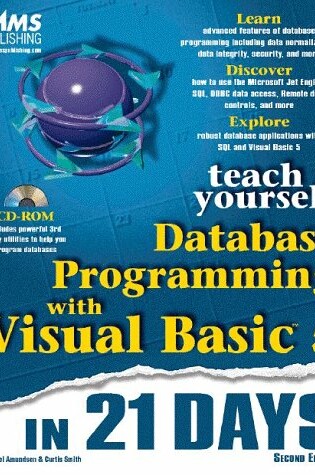 Cover of Sams Teach Yourself Database Programming with Visual Basic in 21 Days