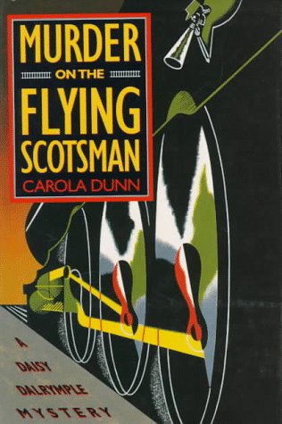 Book cover for Murder on the Flying Scotsman