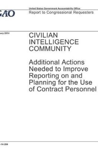 Cover of Civilian Intelligence Community