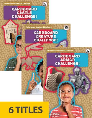 Cover of Makerspace Cardboard Challenge! (Set of 6)