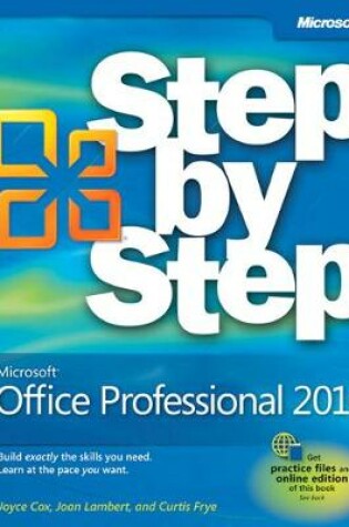 Cover of Microsoft Office Professional 2010 Step by Step