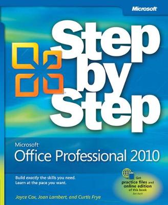 Book cover for Microsoft Office Professional 2010 Step by Step