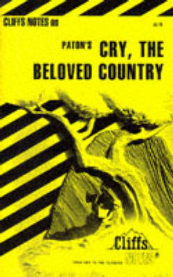 Book cover for Notes on Paton's "Cry, the Beloved Country"