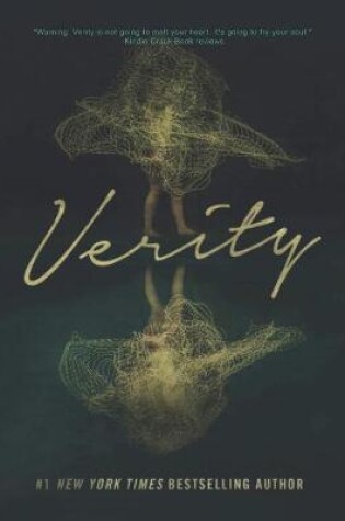 Cover of Verity by Colleen Hoover notebook paperback with 8.5 x 11 in 100 pages